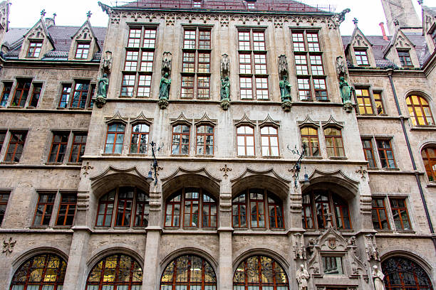 Inner Courtyard of New Town Hall in Munich - Germany
