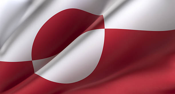 Backgrounds, Banner - Sign, Celebration, Circle, Greenland Flag