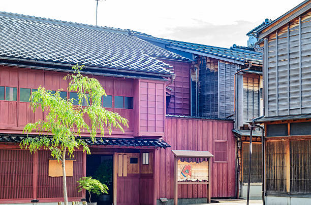 Kanazawa Higashi tea store street