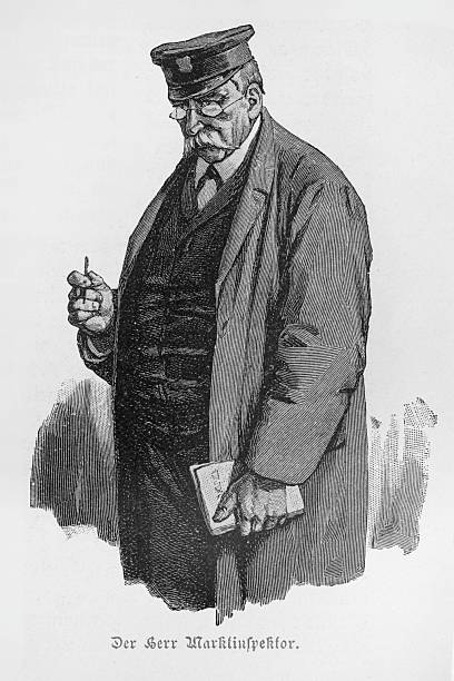 one hand, he holds a notebook, and in the other, a pen, suggesting he is ready to take notes or write.