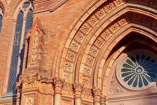 Marktkirche, the largest Protestant church in Wiesbaden. Hessen. Germany.