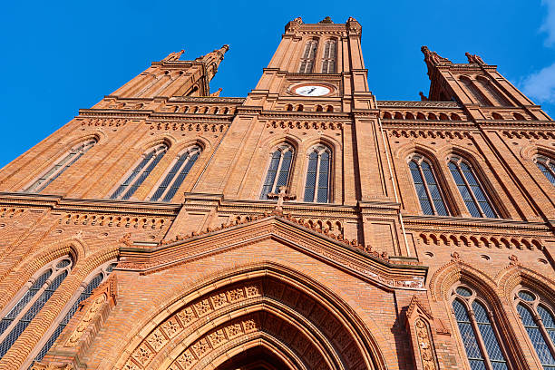 Marktkirche, the largest Protestant church in Wiesbaden. Hessen. Germany.