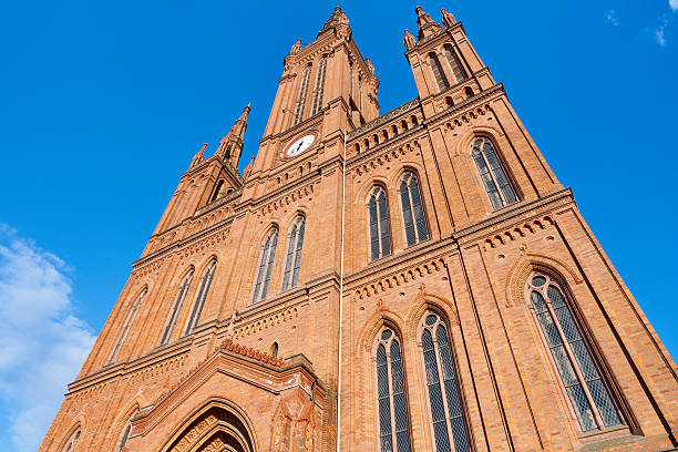 Marktkirche, the largest Protestant church in Wiesbaden. Hessen. Germany.