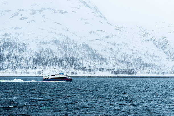 Leaving Fiskebøl and the ferry to Melbu. Norway