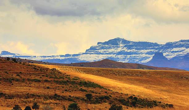 Maluti Mountains during winter months.