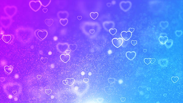 4k Seamless Red Loop Heart Shape, Full Rotation isolated on the Green Screen Background. Social media Heart. Valentines day and Love Concept. 4K stock photo stock photo