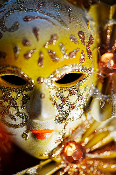 Carnival in Venice. Image of a woman in a carnival costume.