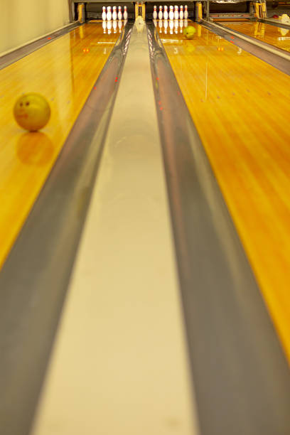 Bowling Ball And Pins