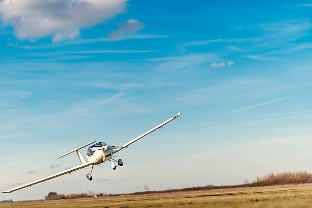 Glider in the take-off phase