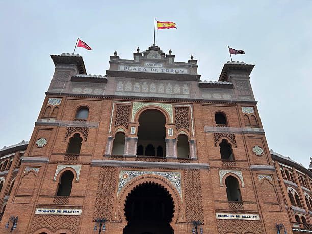 Madrid, Spain - February 04, 2026: Las Ventas Bullring. Close-up. Madrid. Spain.