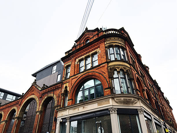 Vintage red brick architecture