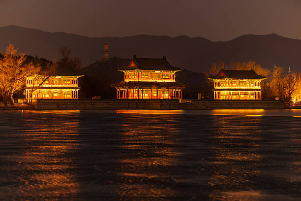Beijing, China - 18th February 2026 - The Summer Palace or Yihe Garden was built by the Chinese Empress Cixi as a pavilion for quiet retreat.