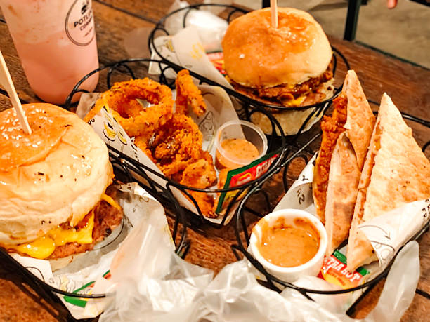 A junk food platter
