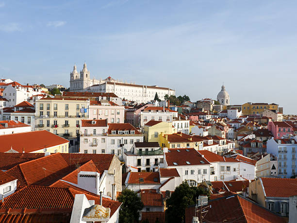 Alfama District in Lisbon, Portugal