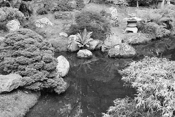 San Francisco, California, United States - Japanese Tea Garden in Golden Gate Park.