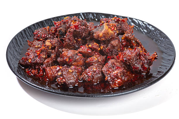 Sichuan-style fried chicken with chilies