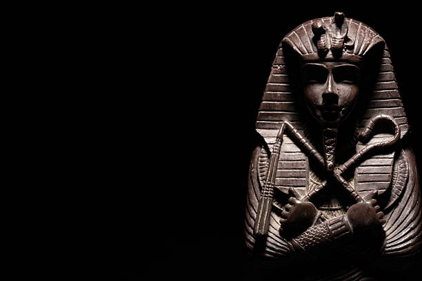 Egypt Cairo, pyramid abstract.  Ramesses II face