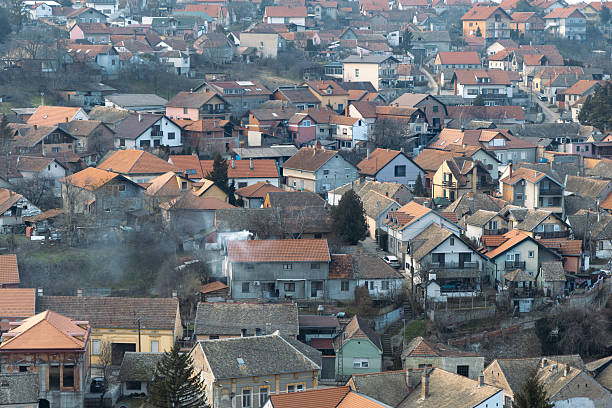 view over the roofs of Bamberg in bavaria in Germany