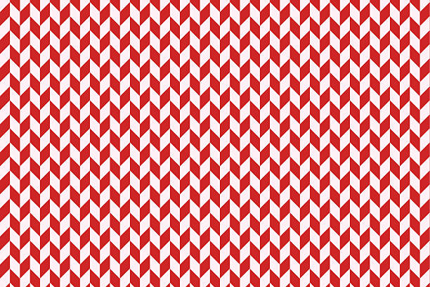 Firebrick color and Lavender Blush color herringbone pattern. Grey herringbone pattern. Seamless geometric pattern for wrapping paper and background