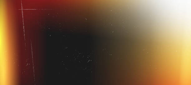 Retro grainy film light‑leak overlay with dusty vintage blur effect, abstract saturated vector backdrop for creative artwork and modern background layouts
