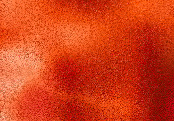 High-resolution 3D illustration of an abstract surface composed of interconnected organic shapes forming smooth, undulating waves. The vibrant red and orange gradient enhances depth and dimensionality, while the intricate cellular pattern creates a dynamic and modern visual effect. The composition conveys motion, texture, and contemporary digital design, making it ideal as a bold technological or artistic background.