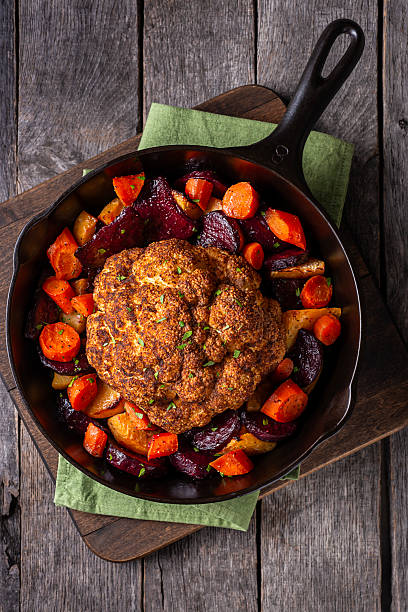 Whole Roasted Cauliflower