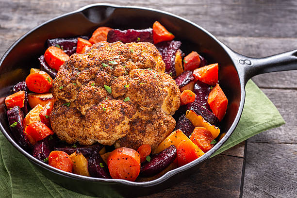 Whole Roasted Cauliflower
