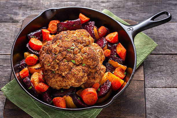 Whole Roasted Cauliflower