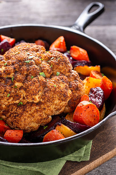Whole Roasted Cauliflower