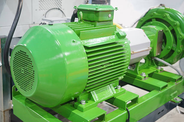 Pumps at the pumping station