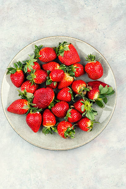 Healthy Strawberry Snack
