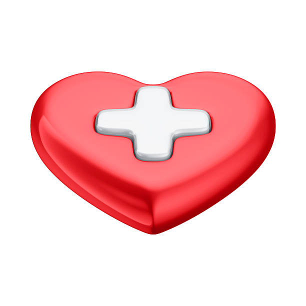 3d medical shield cross icon. health protection concept. minimal cartoon first aid healthcare logo hospital for health app icon and web banner. isolated on white background. 3d render.
