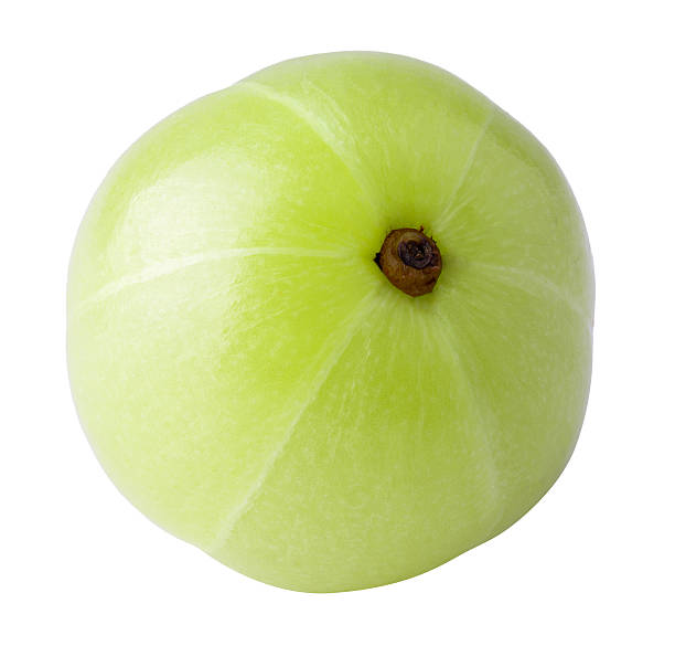 Indian gooseberry isolated on white background
