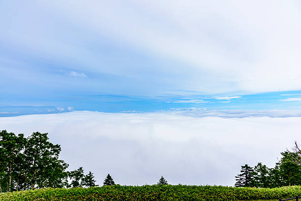 Sea of ​​clouds in Hokkaido, Tsubetsu Pass
