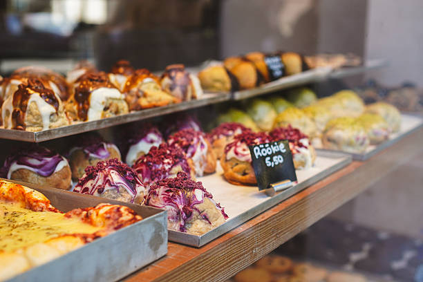 Gluten-Free Pastry Shop's Display Window