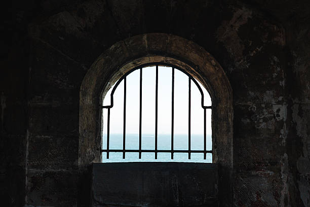 One of the windows of the Citadel of Qaitbay, Alexandria, Egypt