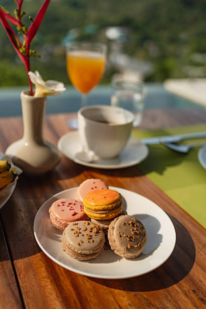 Sweet treats in a tropical setting