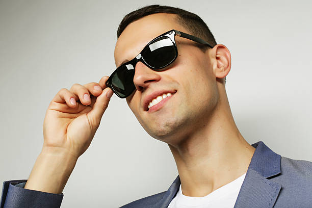 istock Cheerful young man in smart casual wear 2263147481