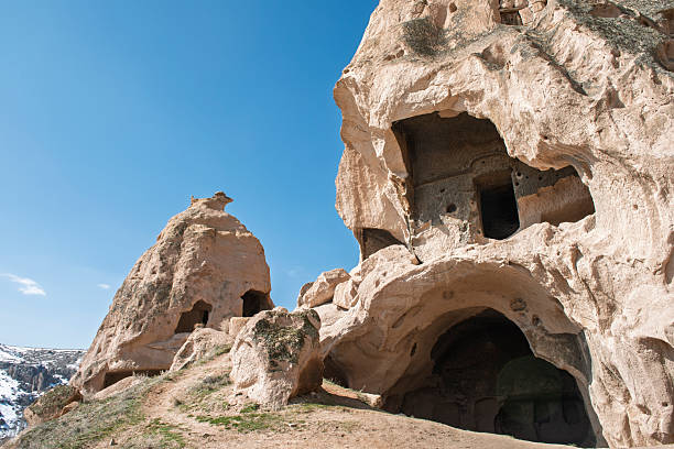 Cappadocia, Turkey - Middle East, Rock - Object, Famous Place, Stone Material