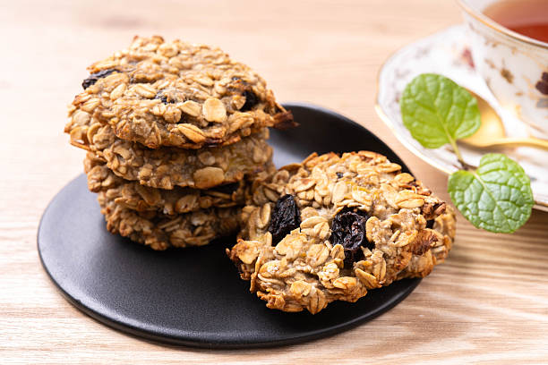 Oatmeal Banana Raisin Cookies