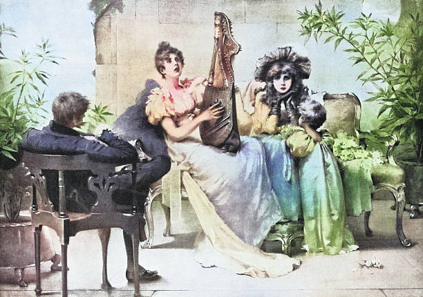 19th Century Painting: Maude Goodman, Songs of Love