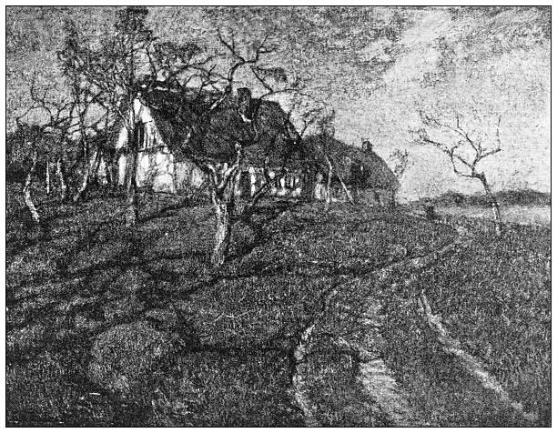 Image from 19th Century Art Illustrated Magazine: Clair De Lune, by Fritz Thaulow