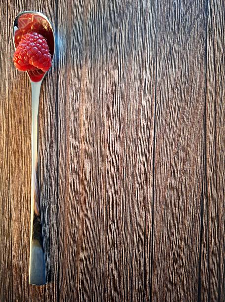Fresh Red Raspberries in Creative Still Life Arrangements