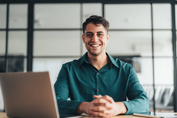 istock Confident business professional in modern office 2263552547
