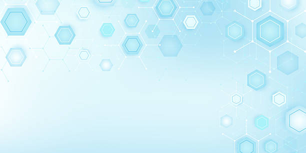 istock Health care abstract background with lines, dots and hexagons. Medical innovation banner template concept. illustration. 2263742620