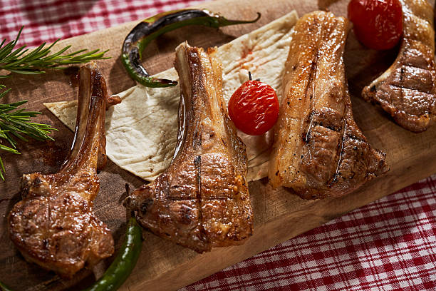 Organic Grilled Lamb Chops