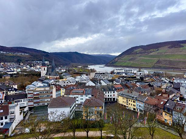 Rhine landscape in Bingen am Rhein (Rhineland-Palatinate)