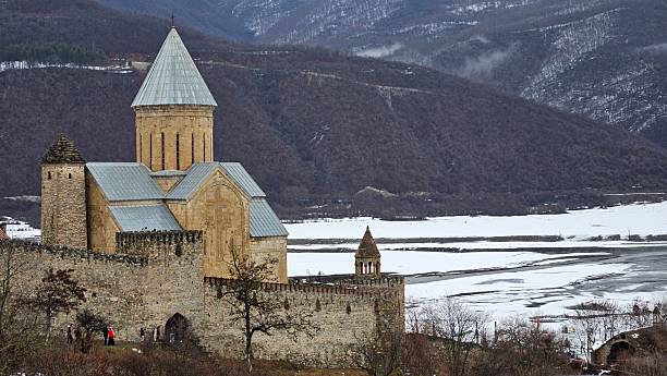 Ananuri Fortress in Winter