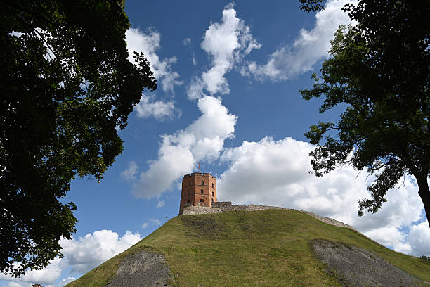 The Gediminas Tower in Vilnius, Lithuania