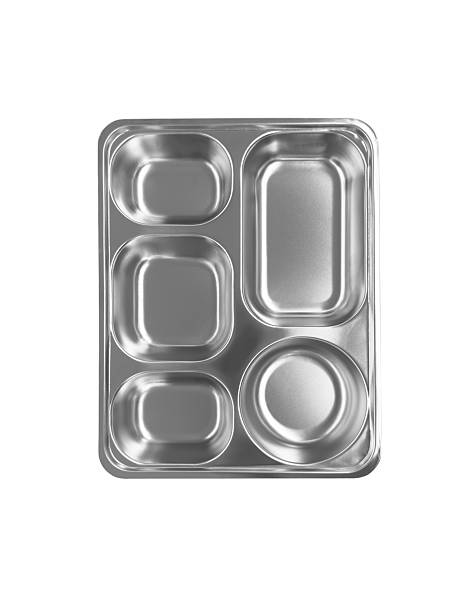 Stainless Steel Compartment Food Tray